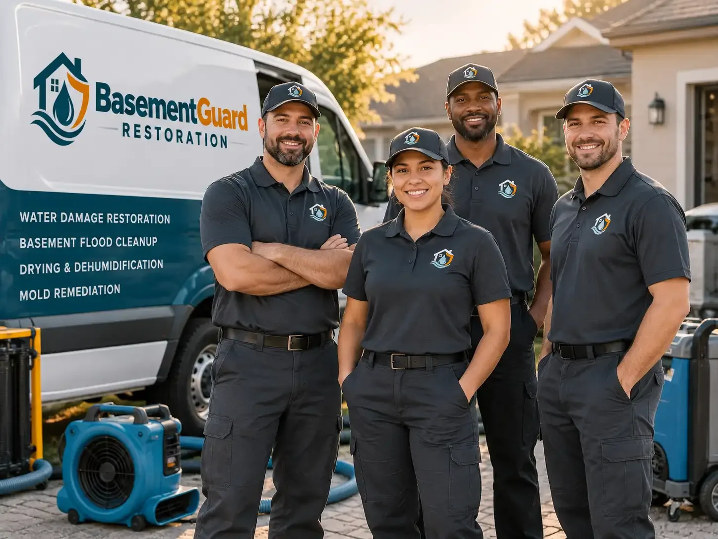 Basement Water Damage Restoration company in Glenfield, ND